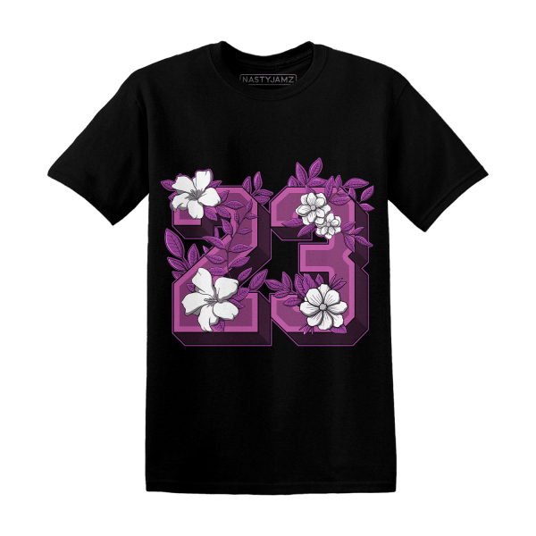 GS Hyper Violet 4s T Shirt 23 Floral Jezsport.com