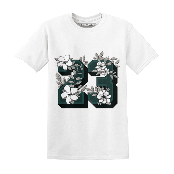 Oxidized Green 4s T Shirt Match 23 Floral Jezsport.com