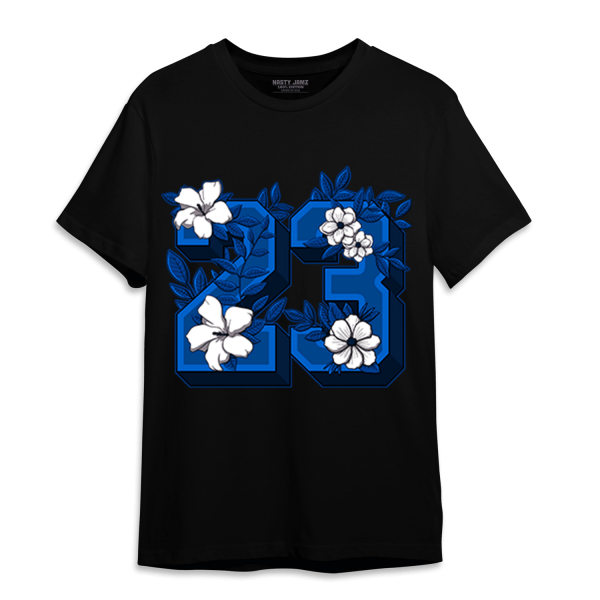 Royal Reimagined 1s T Shirt Match 23 Floral Jezsport.com