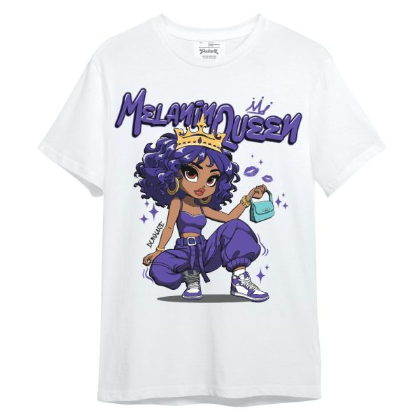 Low Hornets 1s Shirt, Melanin Queen Pretty Unisex Shirt Matching Jordan Shirt Jezsport.com