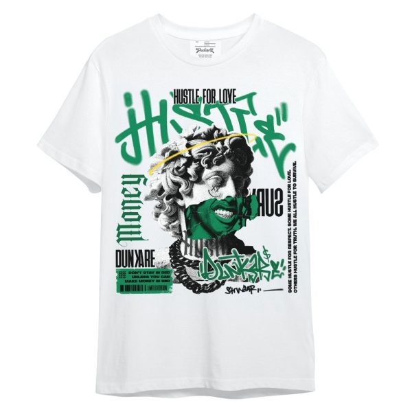 Mid Lucky Green 1s Shirt, Hustles Streetwear Unisex Shirt Matching Jordan Shirt Jezsport.com