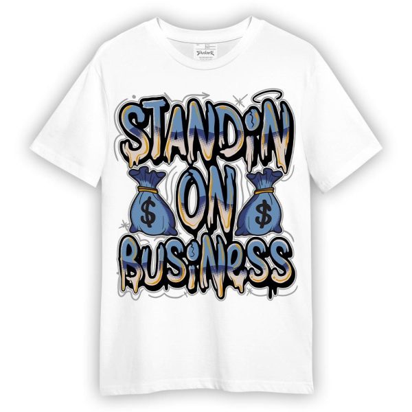 High OG First In Flight 1s Shirt - Standin' Business Graphic Shirt Unisex Matching Jordan Shirt Jezsport.com