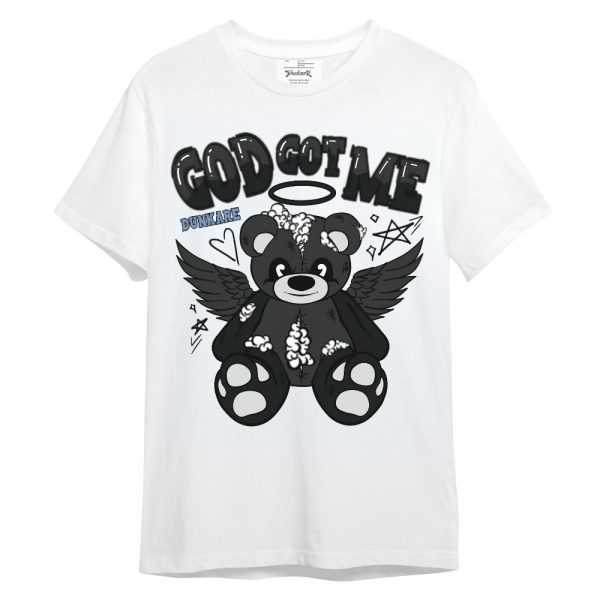 Mid Space Jam 1s Shirt - Gods Guides Me Bear Unisex Shirt Matching Jordan Shirt Jezsport.com