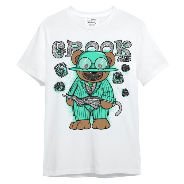 Black Green Glow 3s Shirt - Swindler Bear Unisex Shirt Matching Jordan Shirt Jezsport.com