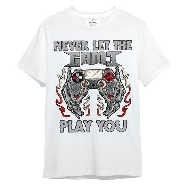 Cement Grey 3s Shirt - PlayGame Skull Unisex Shirt Matching Jordan Shirt Jezsport.com