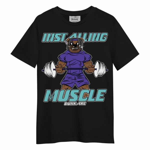 Low Hornets 1s Shirt - Installing Muscle Bear Unisex Shirt Matching Jordan Shirt Jezsport.com