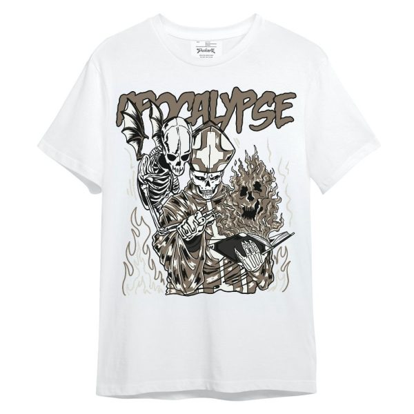 Low OG Dark Mocha 1s Shirt - Apocalypse Skeleton Unisex Shirt Matching Jordan Shirt Jezsport.com