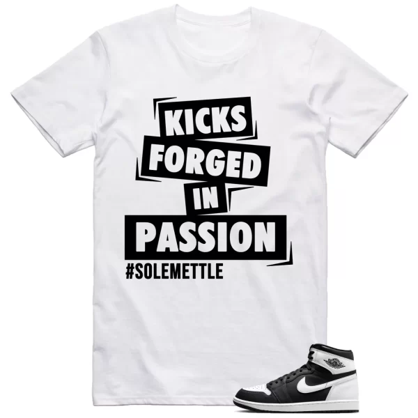 Jordan 1 Black White Shirt Passion Kicks Graphic Jezsport.com