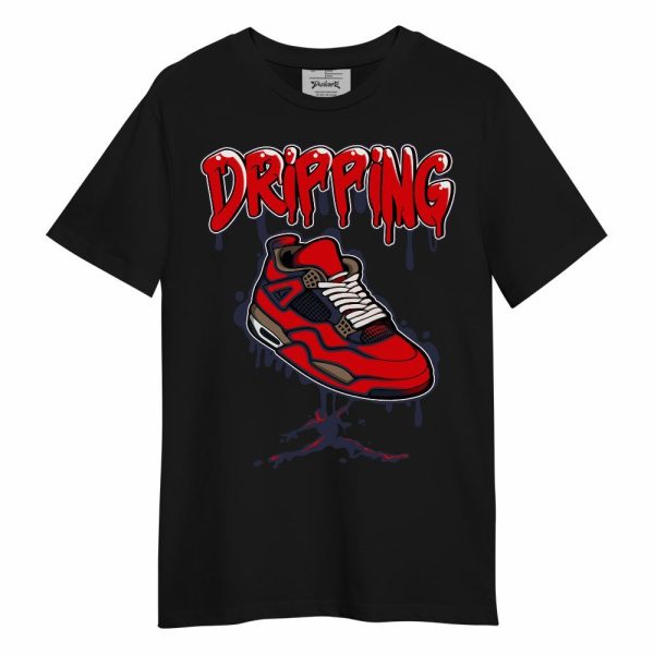 Low OG Howard Bison 1s Shirt - Dripping Shoe 4S Graphic Unisex Shirt Matching Jordan Shirt Jezsport.com