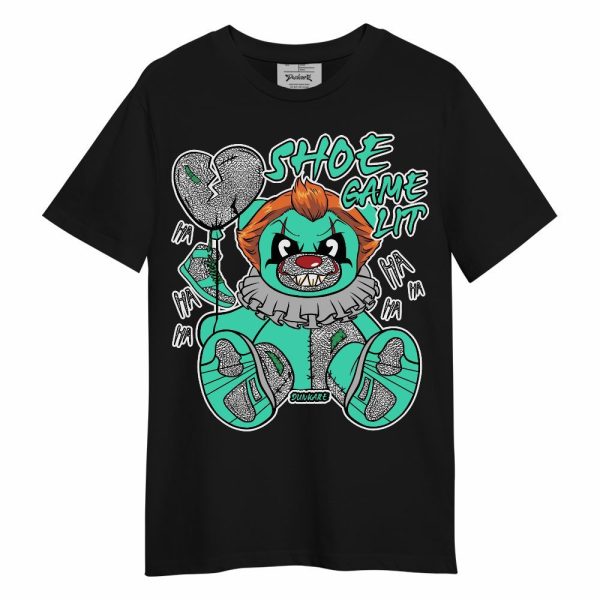 Black Green Glow 3s Shirt - Shoe Game Bear Unisex Shirt Matching Jordan Shirt Jezsport.com