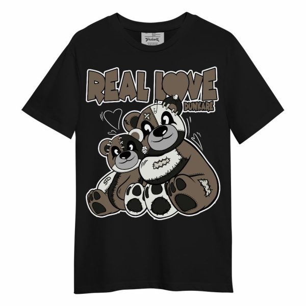 Low OG Dark Mocha 1s Shirt - Sincere Fondness Bear Unisex Shirt Matching Jordan Shirt Jezsport.com