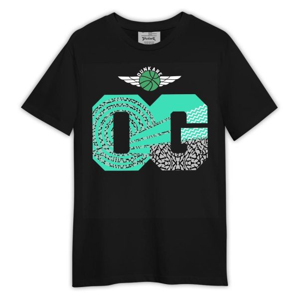 Black Green Glow 3s Shirt, Sneaker Retro OG Shirt Outfit 1805 NCT Matching Jordan Shirt Jezsport.com