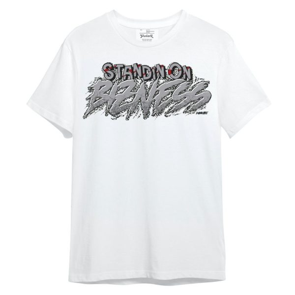 Cement Grey 3s Shirt, Standin On Bizness Unisex Shirt Matching Jordan Shirt Jezsport.com