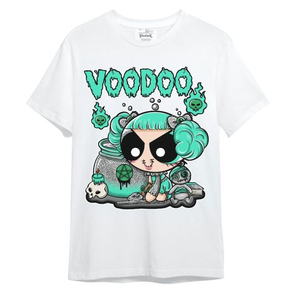 Black Green Glow 3s Shirt - Voodooz Unique Unisex Shirt Matching Jordan Shirt Jezsport.com