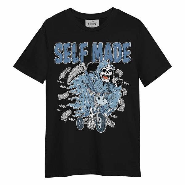 High University Blue 1s Shirt - Self Make Skeleton Unisex Shirt Matching Jordan Shirt Jezsport.com