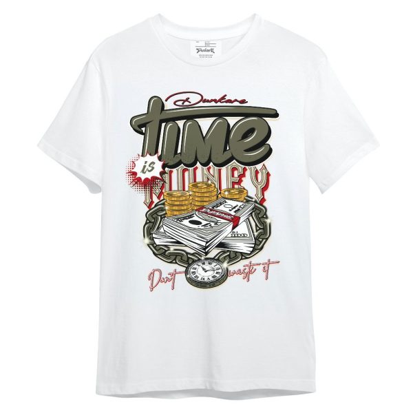 Low OG Medium Olive 1s Shirt, Time Is Money Unisex Shirt Matching Jordan Shirt Jezsport.com