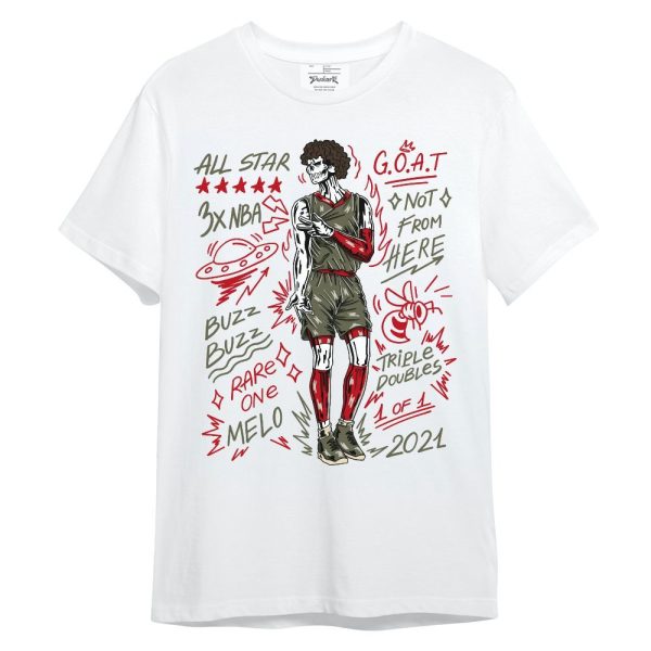 Low OG Medium Olive 1s Shirt - Not 'ere Skeleton Unisex Shirt Matching Jordan Shirt Jezsport.com