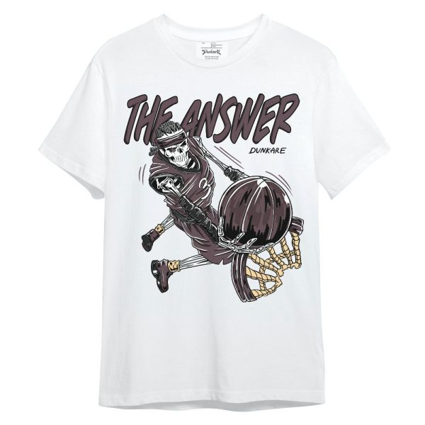 AMM Black 3s Shirt - The Answer Skeleton Unisex Shirt Matching Jordan Shirt Jezsport.com