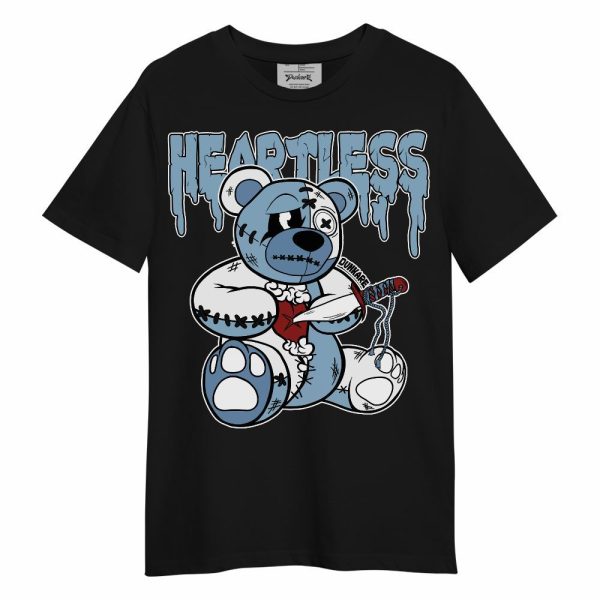 High University Blue 1s Shirt - Heartless Bear Unisex Shirt Matching Jordan Shirt Jezsport.com