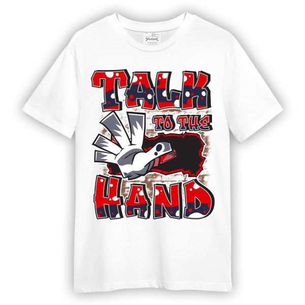 Low OG Howard Bison 1s Shirt - Talk To Hand Graphic Shirt Unisex Matching Jordan Shirt Jezsport.com