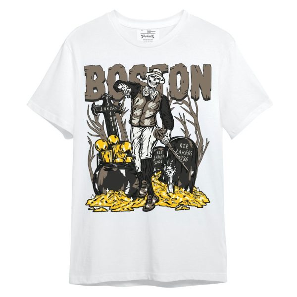 Low OG Dark Mocha 1s Shirt - Goldrush Skeleton Unisex Shirt Matching Jordan Shirt Jezsport.com