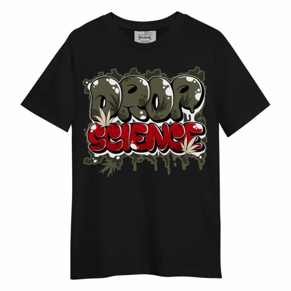 Low OG Medium Olive 1s Shirt - Drop Science Unisex Shirt Matching Jordan Shirt Jezsport.com