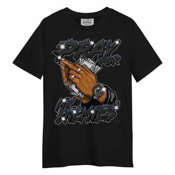 Mid Space Jam 1s Shirt - Prayed For Enemies Graphic Unisex Shirt Matching Jordan Shirt Jezsport.com