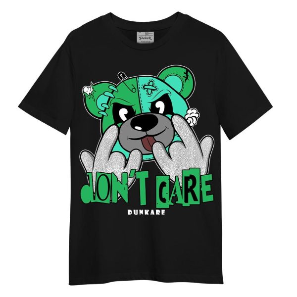 Black Green Glow 3s Shirt - Careless Bear T-Shirt Unisex Matching Jordan Shirt Jezsport.com