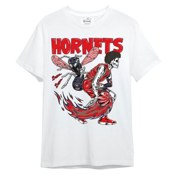 Low OG Howard Bison 1s Shirt - Hornet Skeleton Unisex Shirt Matching Jordan Shirt Jezsport.com