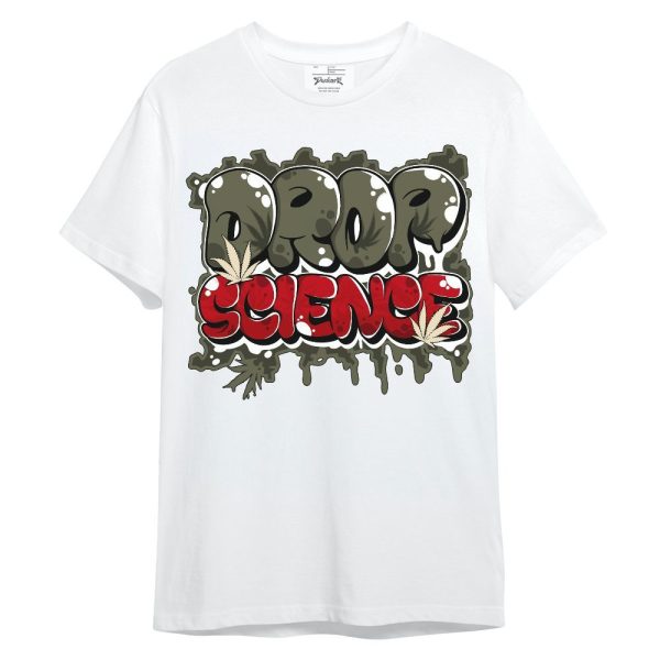 Low OG Medium Olive 1s Shirt - Drop Science Unisex Shirt Matching Jordan Shirt Jezsport.com