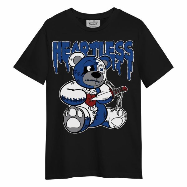 High OG True Blue 1s Shirt - Heartless Bear Unisex Shirt Matching Jordan Shirt Jezsport.com