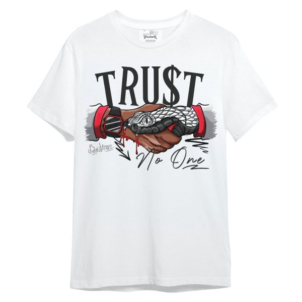 Black Cement 3s Shirt, Snake Trust No One Unisex Shirt Matching Jordan Shirt Jezsport.com