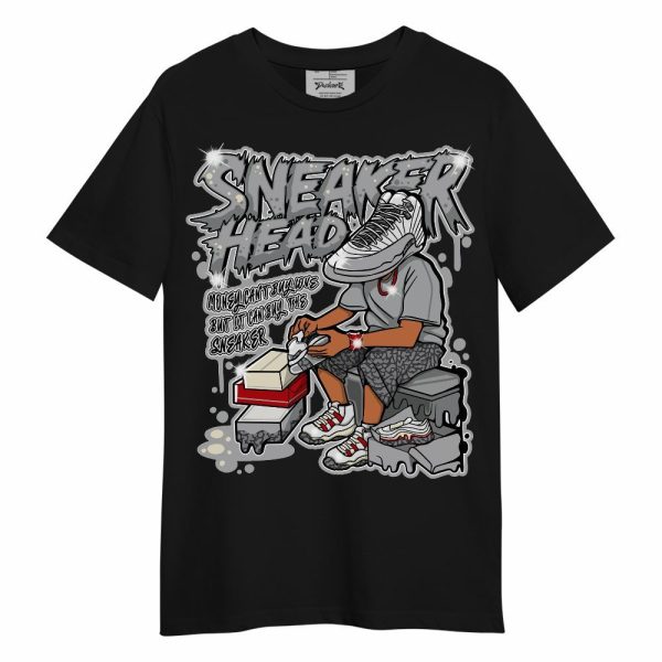 Cement Grey 3s Shirt - Sneakers Headache Graphic Unisex Shirt Matching Jordan Shirt Jezsport.com