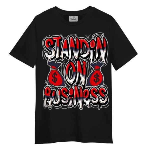 Low OG Howard Bison 1s Shirt - Standin' Business Graphic Shirt Unisex Matching Jordan Shirt Jezsport.com