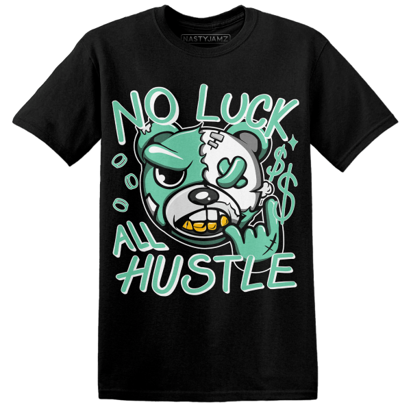 High OG Green Glow 1s T Shirt Match All Hustle Jezsport.com