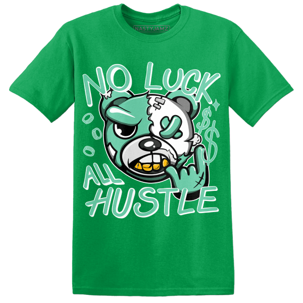 High OG Green Glow 1s T Shirt Match All Hustle Jezsport.com