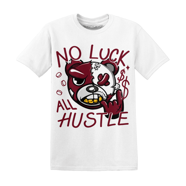 High White Team Red 1s T Shirt Match All Hustle Jezsport.com