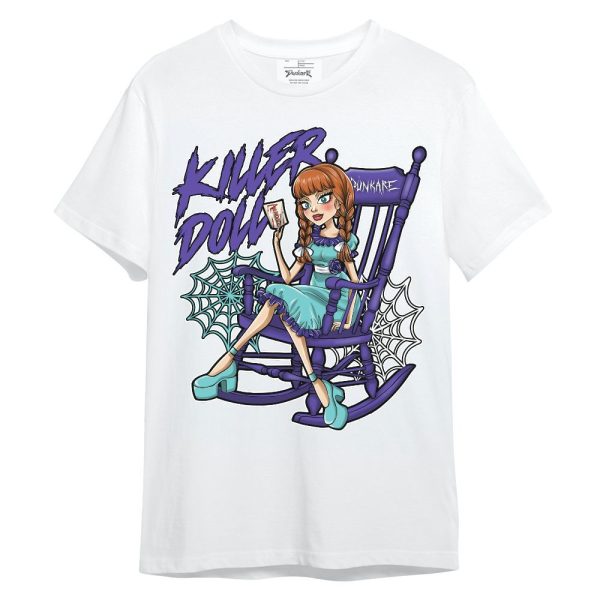 Low Hornets 1s Shirt, Killer Doll-A Halloween Unisex Shirt Matching Jordan Shirt Jezsport.com