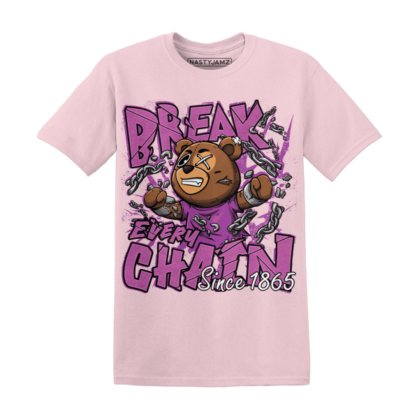 GS Hyper Violet 4s T Shirt BER Break Chain Jezsport.com