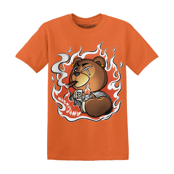 Georgia Peach 3s T Shirt Match BER Burn Fear Jezsport.com