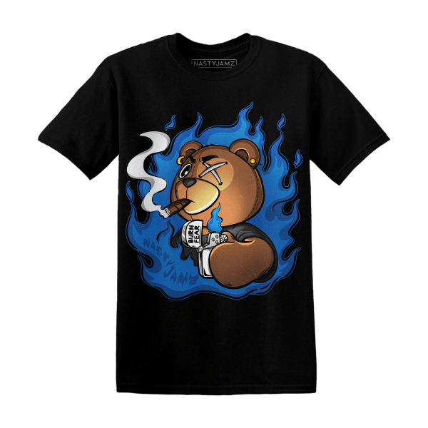 Royal Reimagined 1s T Shirt Match BER Burn Fear Jezsport.com