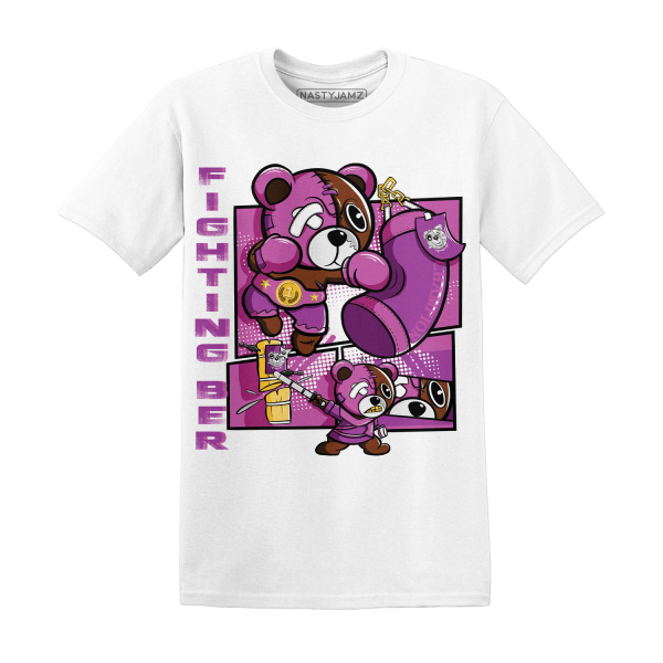 GS Hyper Violet 4s T Shirt Match BER Fighting Boxing Jezsport.com