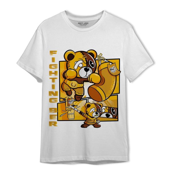 Yellow Ochre 1s T Shirt Match BER Fighting Boxing Jezsport.com