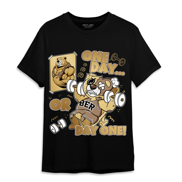 High OG Metallic Gold 1s T Shirt Match BER Gymmer Jezsport.com