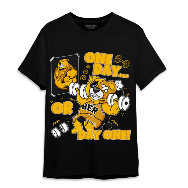 Yellow Ochre 1s T Shirt Match BER Gymmer Jezsport.com