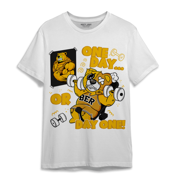 Yellow Ochre 1s T Shirt Match BER Gymmer Jezsport.com