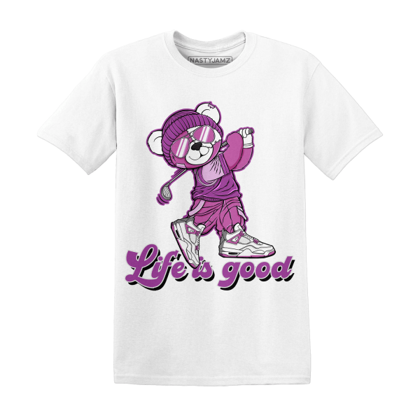 GS Hyper Violet 4s T Shirt Match BER Like Golf Jezsport.com