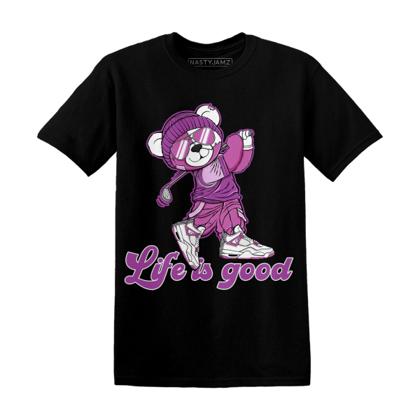 GS Hyper Violet 4s T Shirt Match BER Like Golf Jezsport.com