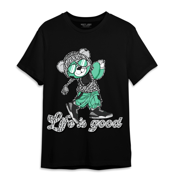 Green Glow 3s T Shirt Match BER Like Golf Jezsport.com