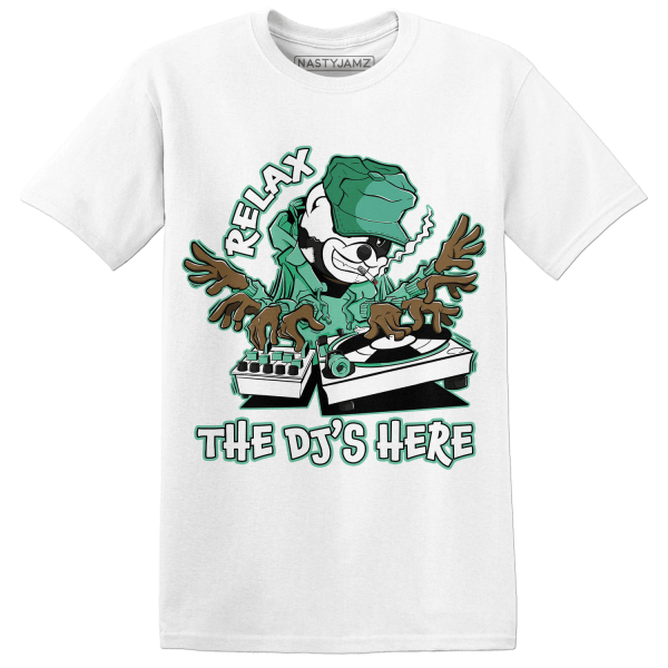 High OG Green Glow 1s T Shirt Match BER The DJ Here Jezsport.com